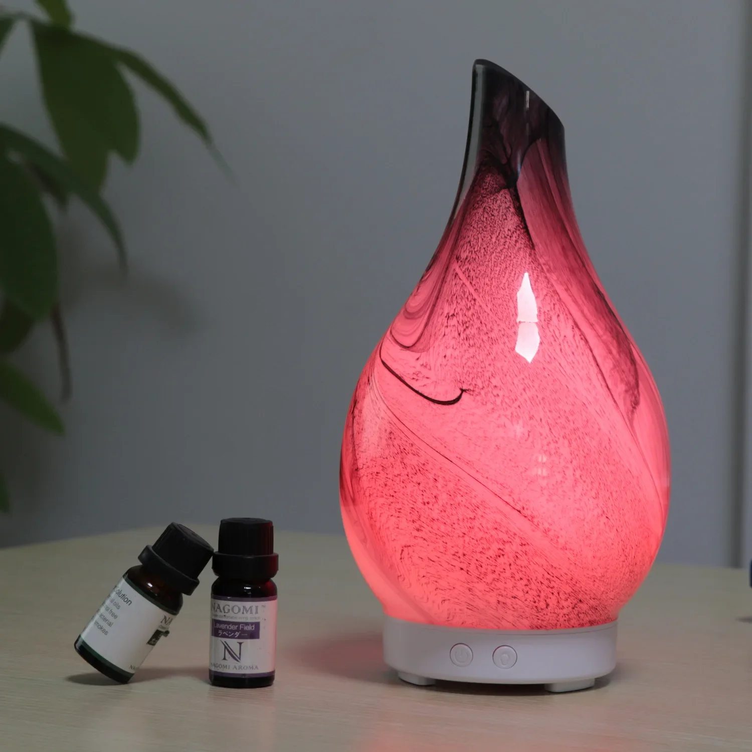 Machine d'aromathérapie en verre artisanal, humidificateur USB, atomiseur, maison, chambre, salon, humidificateur silencieux à ultrasons, 100ml, nouveau