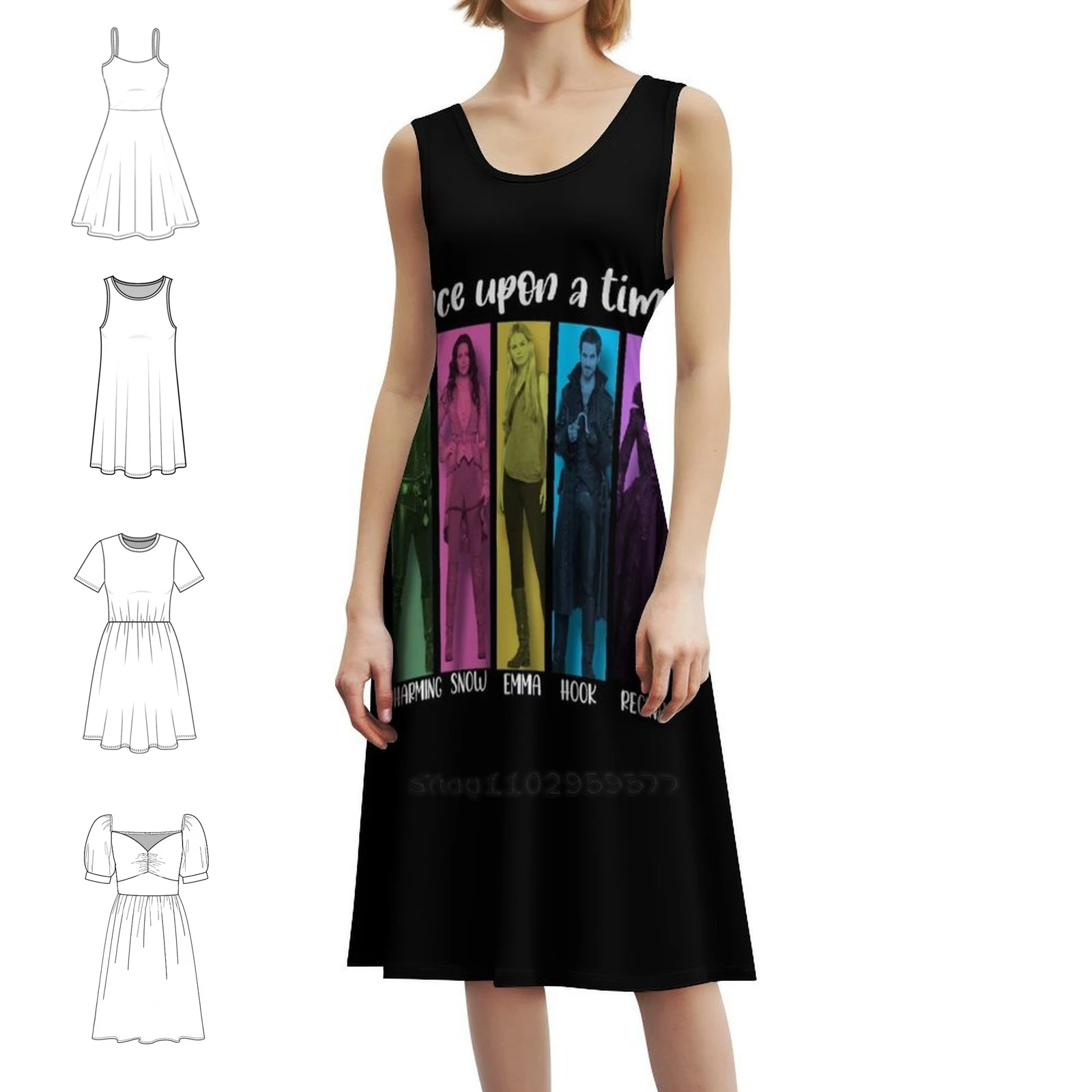 

Once Upon A Time Женское уличное платье в стиле хип-хоп с графическим принтом Клубная одежда Лебедь Киллиан Джонс Once Upon A Time Женский