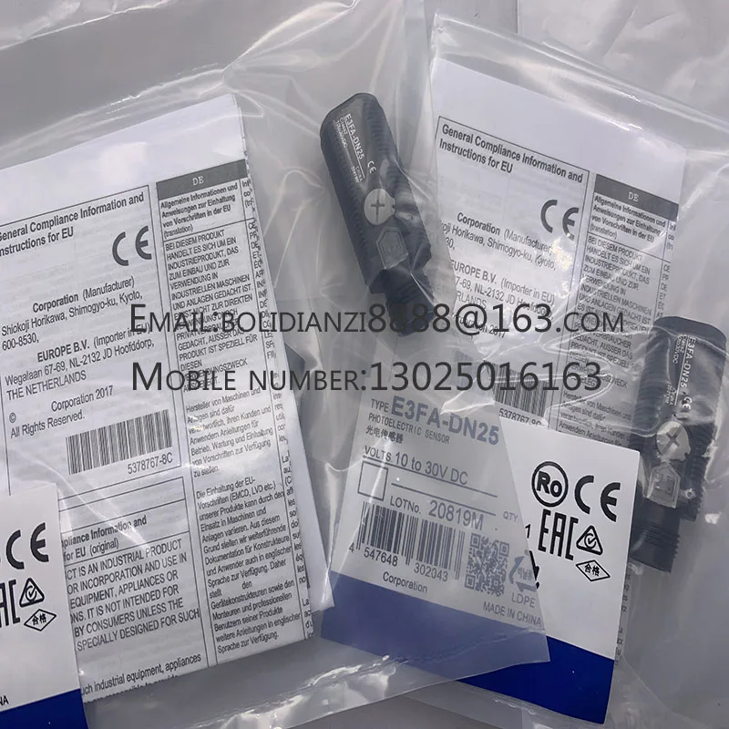 New stock sensor proximity switch E3FA-DN21 E3FA-DN22 E3FA-DP22 E3FA-DP24 E3FA-DP25 E3FA-DN25 sensor in stock