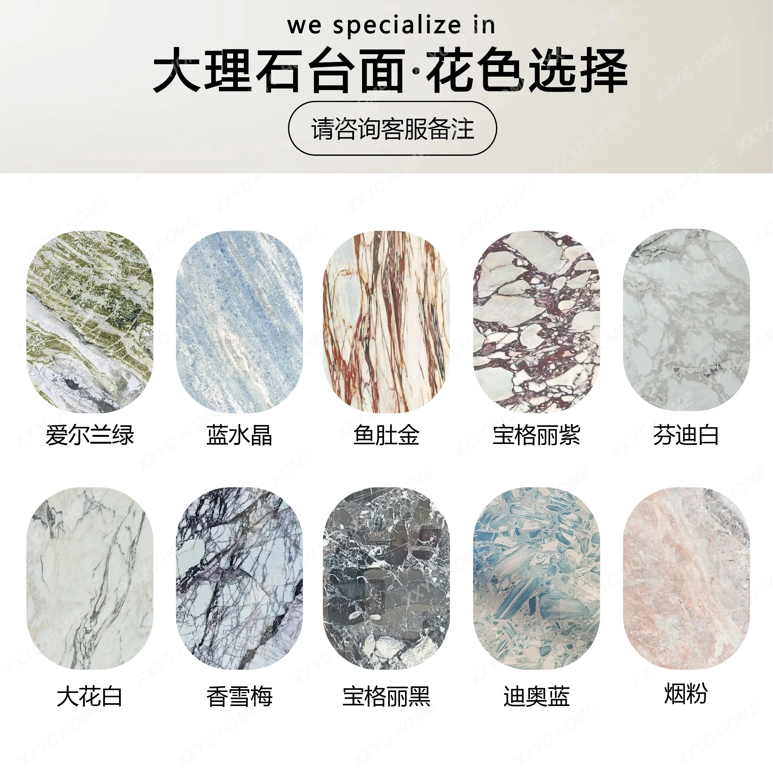 AANatural Bulgari Edge عدد قليل من الرخام الشمال شقة صغيرة الفن الحديث طاولة القهوة لغرفة المعيشة