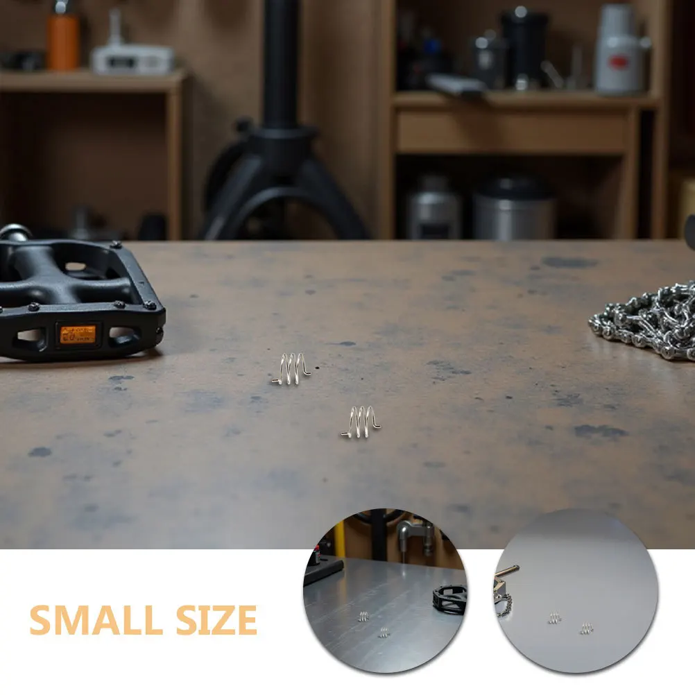 8Pcs Bicycle Disc Brake Spring Heavy Duty Steel Return Spring for Bike Brake Caliper Mount Road Cycling Safety Performance