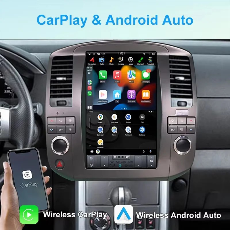 

Android 13 For Nissan Pathfinder 2008 -2012 Car GPS Navi Radio Stereo Multimedia Player GPS Navigation Wireless CarPlay WIFI 4G