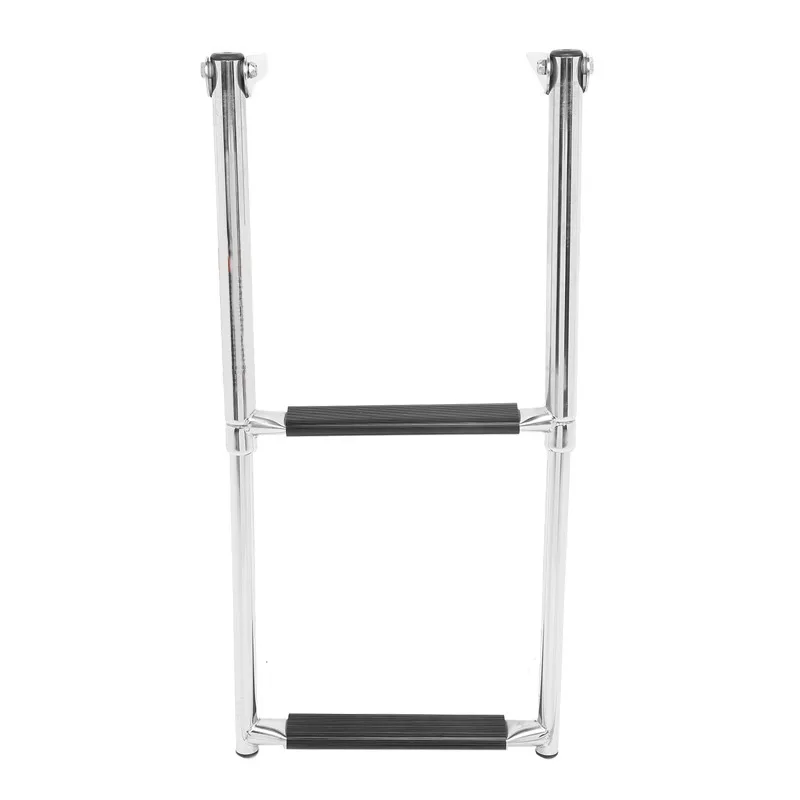

2-Step Stainless Steel Telescopic Ladder – Non-Slip, Extendable for Boats, Yachts & Swimming Pools | Durable Dock Ladder with St