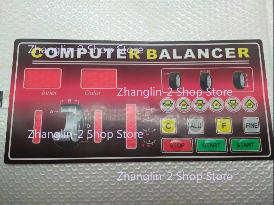 

НОВЫЙ 1 шт., аксессуары для балансировочной машины для шин, кнопка управления, панель управления