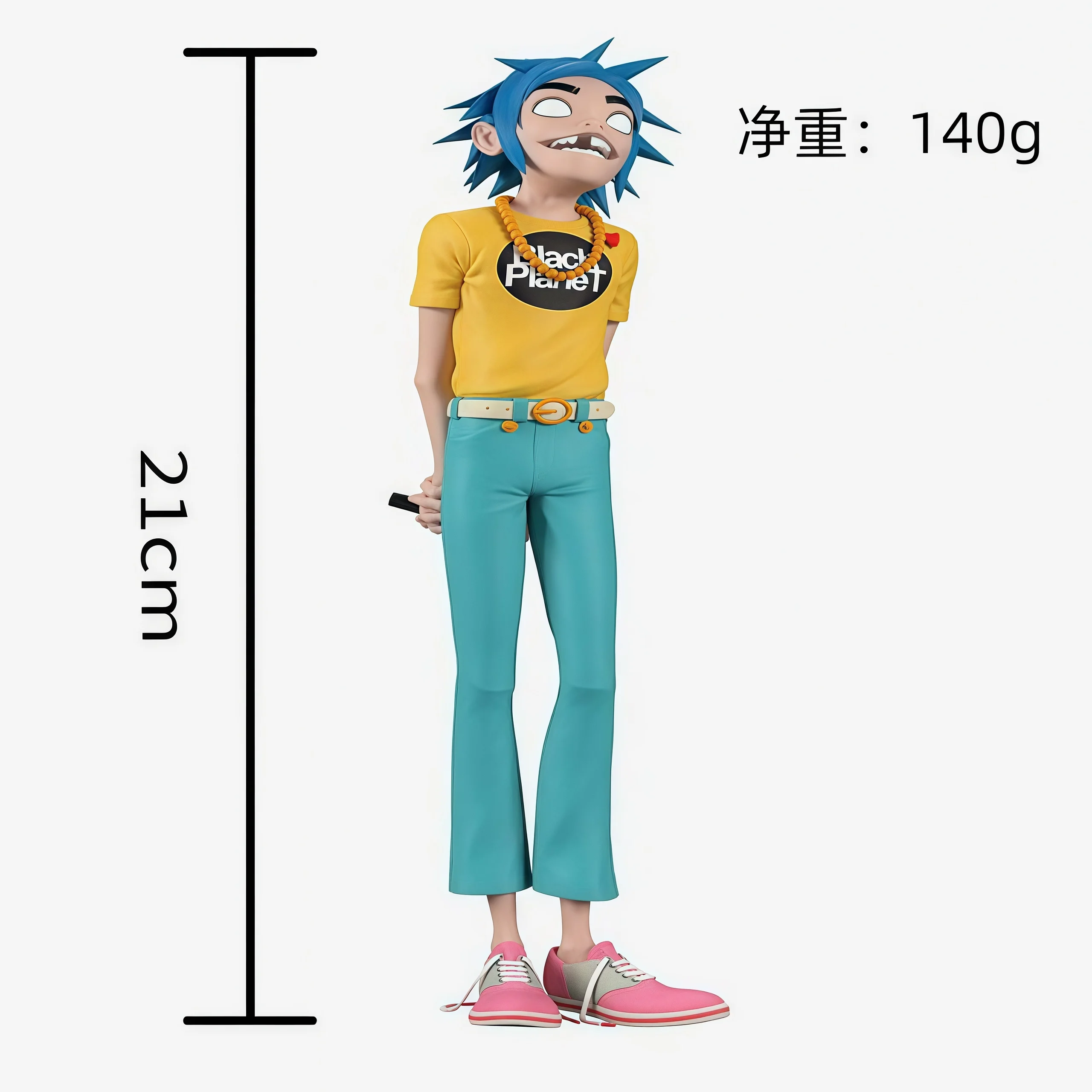 New Gorillaz Band Action Figure Rock Band Member Figurine 2d Noodle Murdoc Russel Model Doll Figures Toys Collect Hobbies Gifts