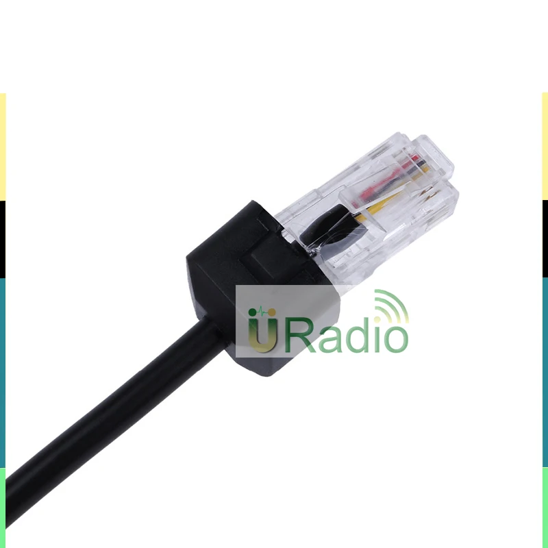 Tangent HMN3596A micrófono de 8 pines, altavoz RJ45, Compatible con Motorola Walkie Talkie GM300, GM338, CDM750, GM950, Radio bidireccional