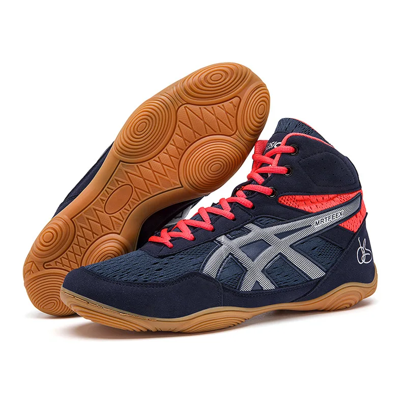 أحذية مصارعة احترافية جديدة رائجة البيع لعام 2025، أحذية ملاكمة متينة، أحذية تدريب، أحذية منافسة الطاقة #3