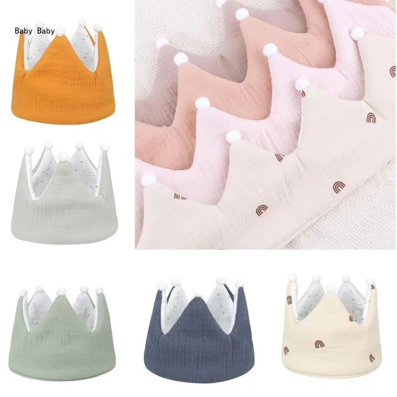 Baby Cotton Soft Hat Baby Care Product Play House Toy Newborn Birthday Gift Infant Photography Props Headwear Q81A