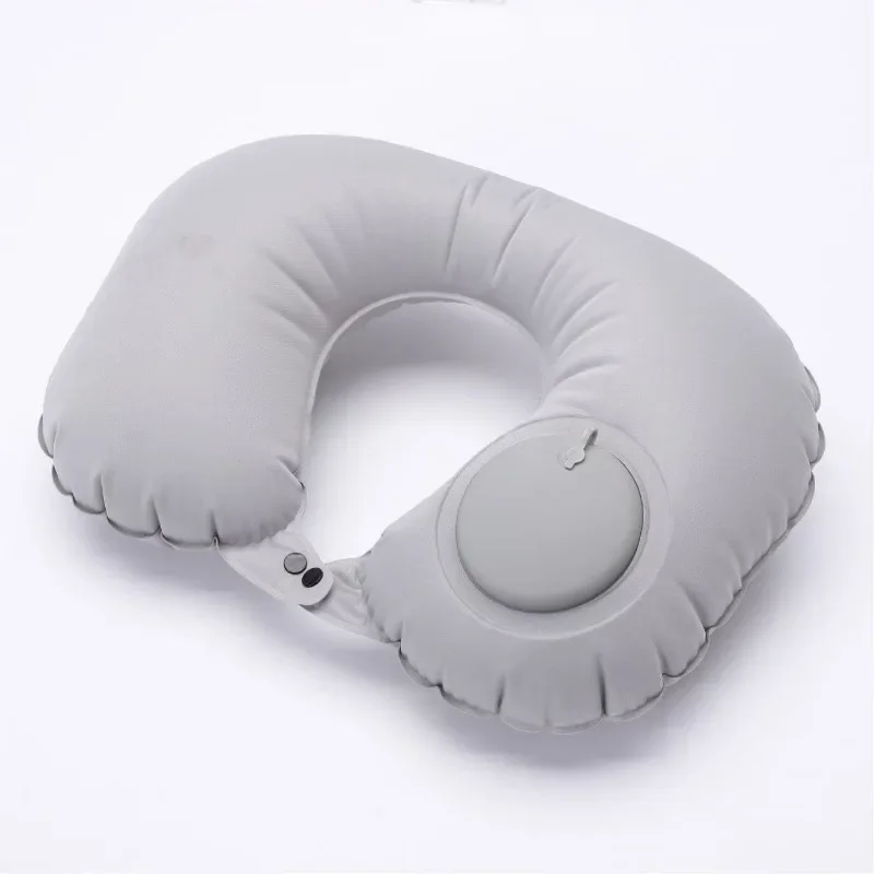 

Portable Travel Pillow U-shaped Pillow Travel Storage Pillow Press Type Inflatable U-shaped Pillow Neck Pillow Travel