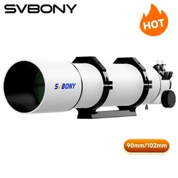 Svbony SV48P 90/102mm Aperture OTA Astronomical Telescope Dual Speed Focuser Refractor for Deep Sky Astrophotography
