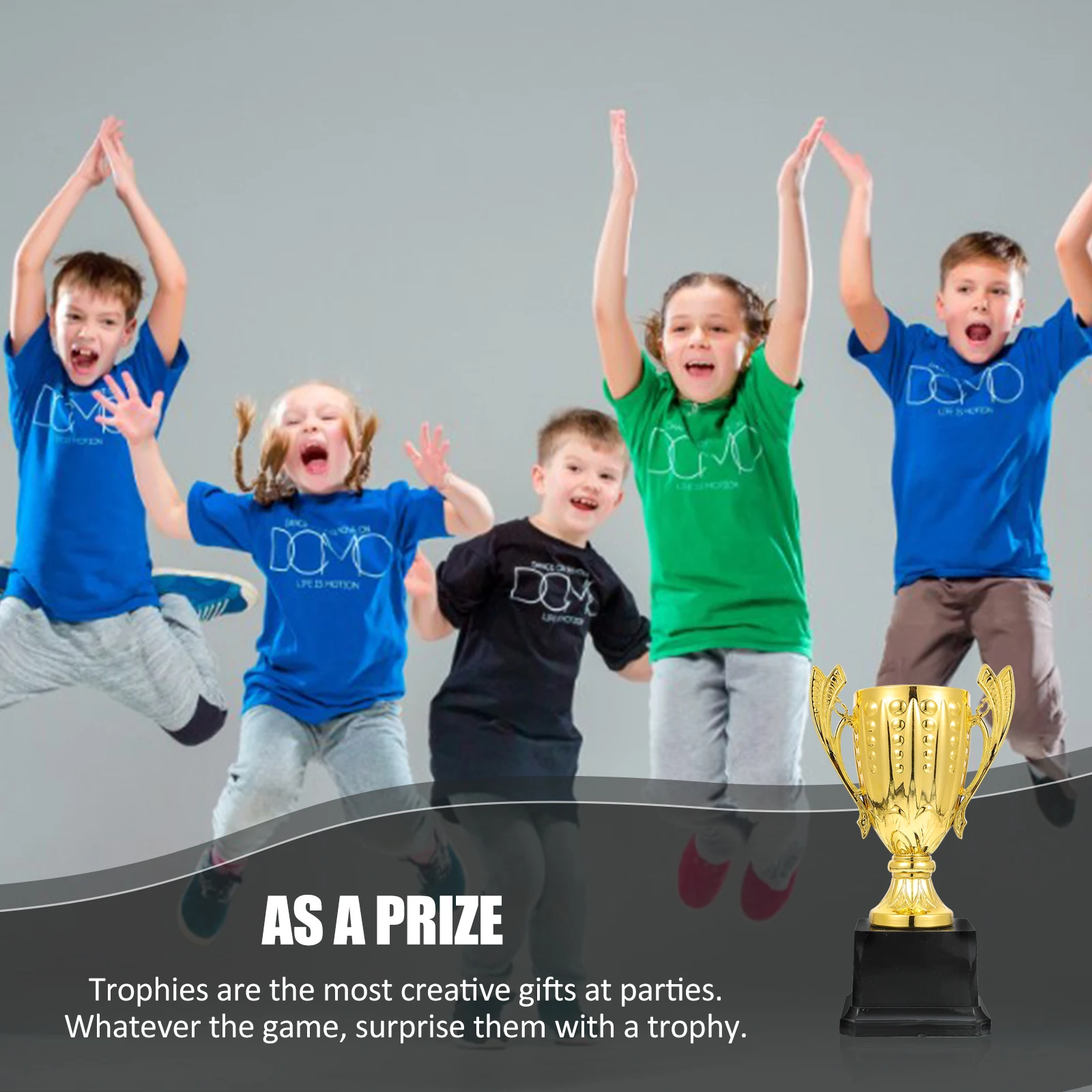 

1pc Plastic Award For Kids Children'S Competition Party Prizes Decor Plastic Awards Trophy Souvenir Performance Ceremony Supply