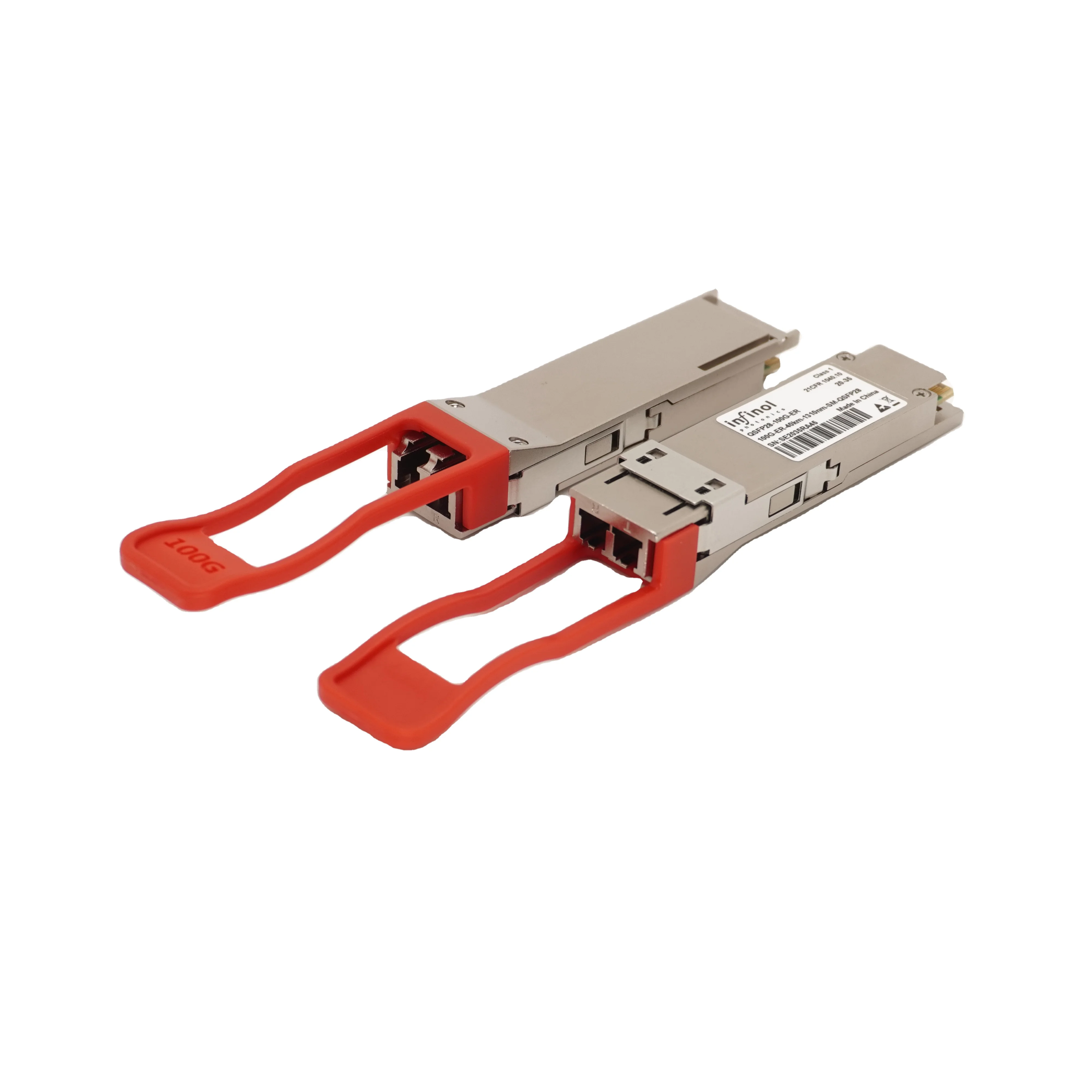 

100GBASE-ER Duplex LC SMF Optical Module 30km 1310nm Single Mode 100G QSFP28 Transceiver Module