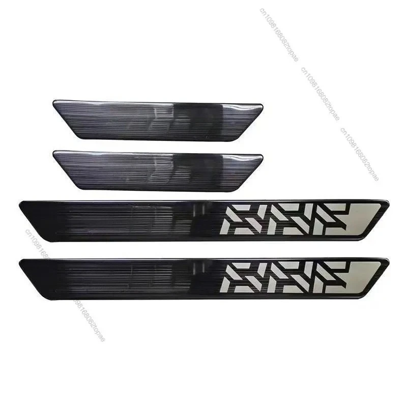 مناسبة لشرائط عتبة تويوتا يارس كروس 2023 2024، دواسات الترحيب، شرائط عتبة ياريس #6