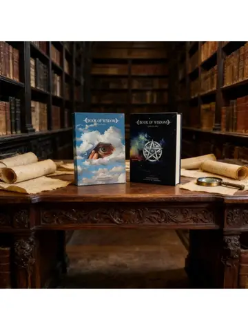 The Book of Wisdom, consisting of two volumes: a classic that combines mysticism and spiritual wisdom to explore deep thought