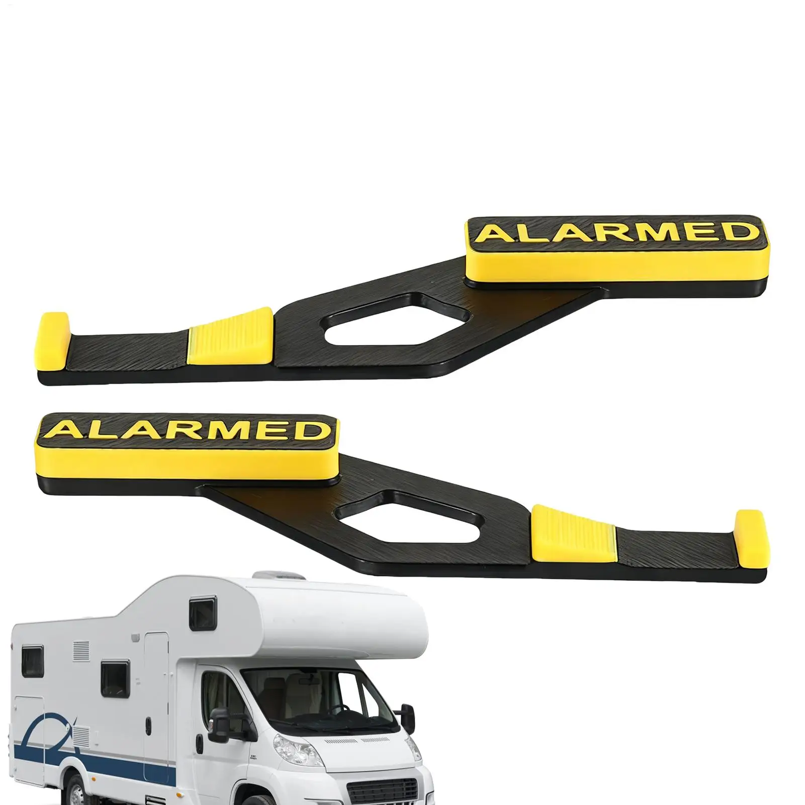 RV Window Latch Replacement 2 Pieces Safety Exit Attachment RV Exit Window Latch For Travel Trailer Driver Outdoor Camping Car