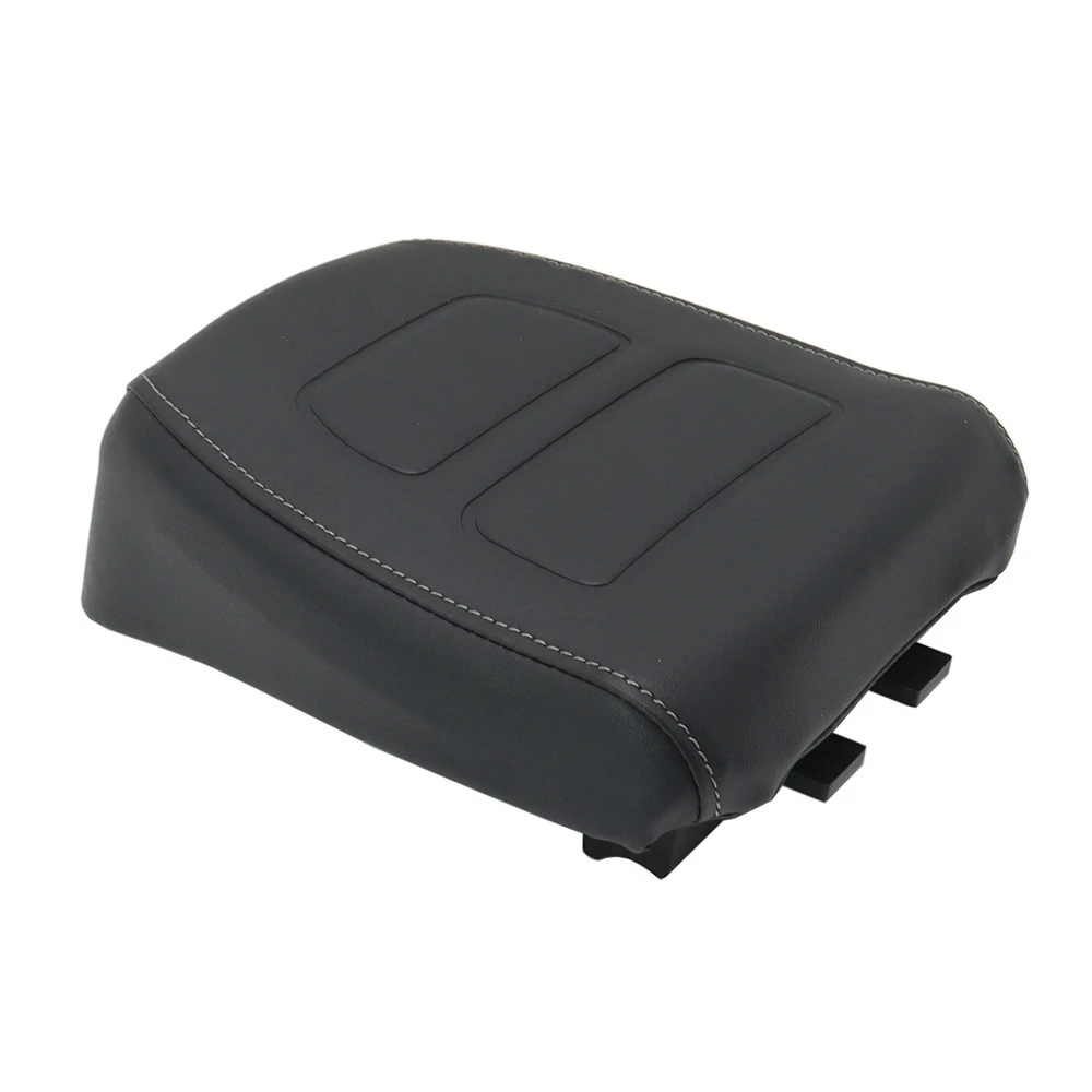 

Motorcycle Black Passenger Rear Seat Cushion Pad PU Leather Pillow for Sportster S 1250 S RH 1250 S 2021