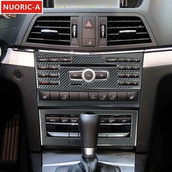 Car Styling Center Console Air Conditioning CD Frame Decoration Cover Trim For Mercedes Benz E Class Coupe W207 C207 2009-2013