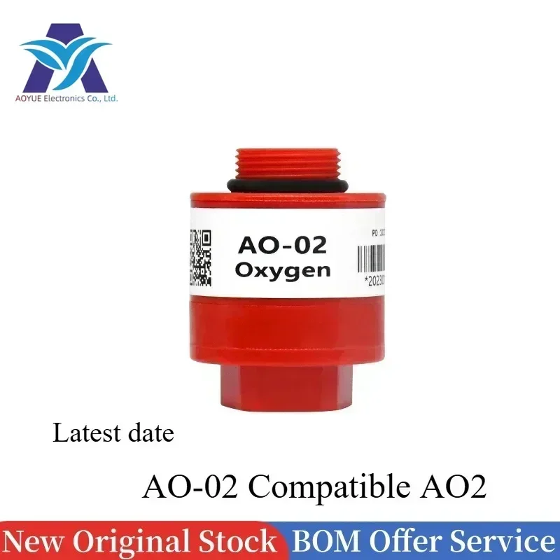 1-20pcs/lot Brand New Oxygen Sensor AO-O2 AO-02 Gas Detector Compatible UK AO2 AA428-210 PTB-18.10 2