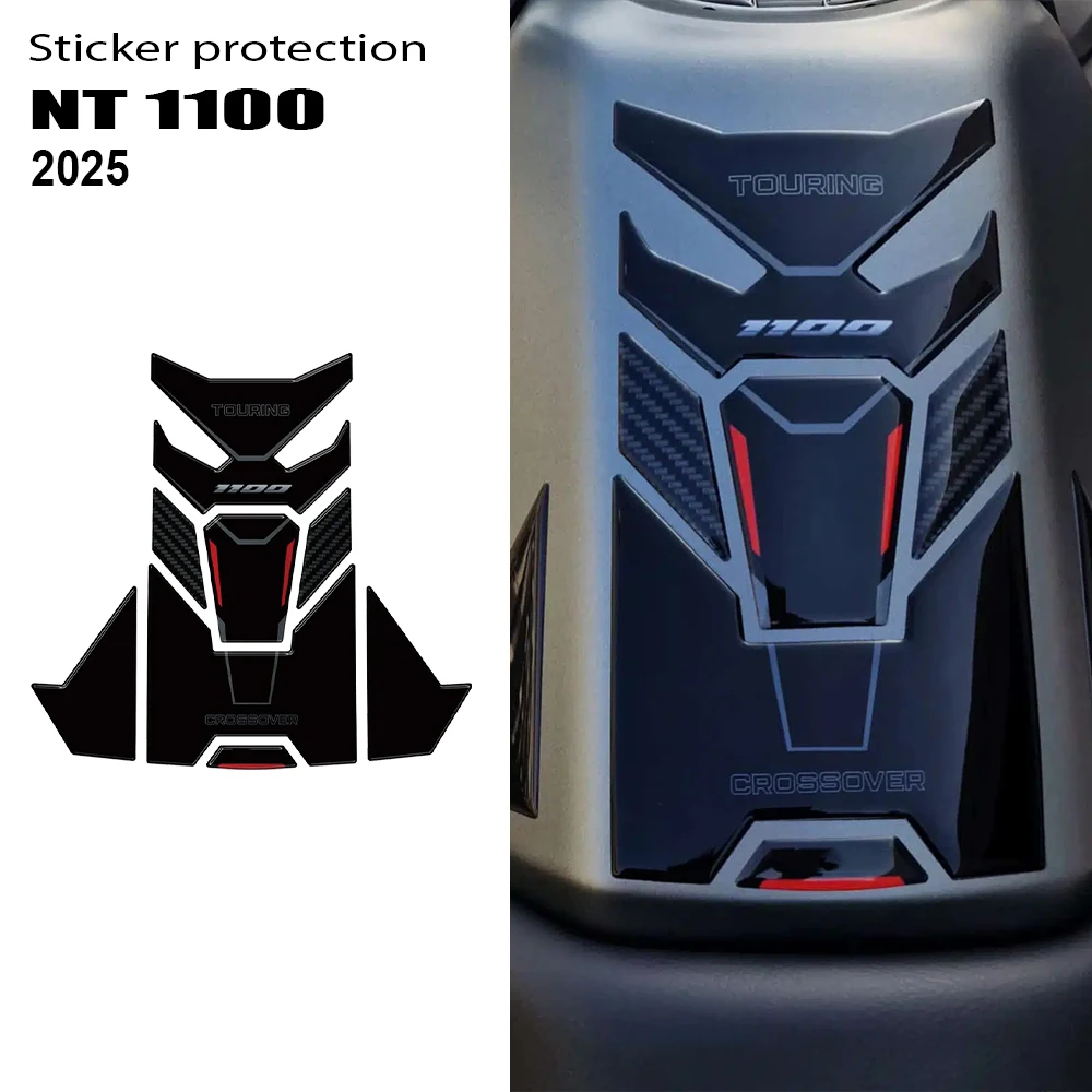 

Motorcycle 3D Stickers for NT 1100 2025- Decoration Accessories Modification Protect the fuel tank middle NT1100 nt 1100