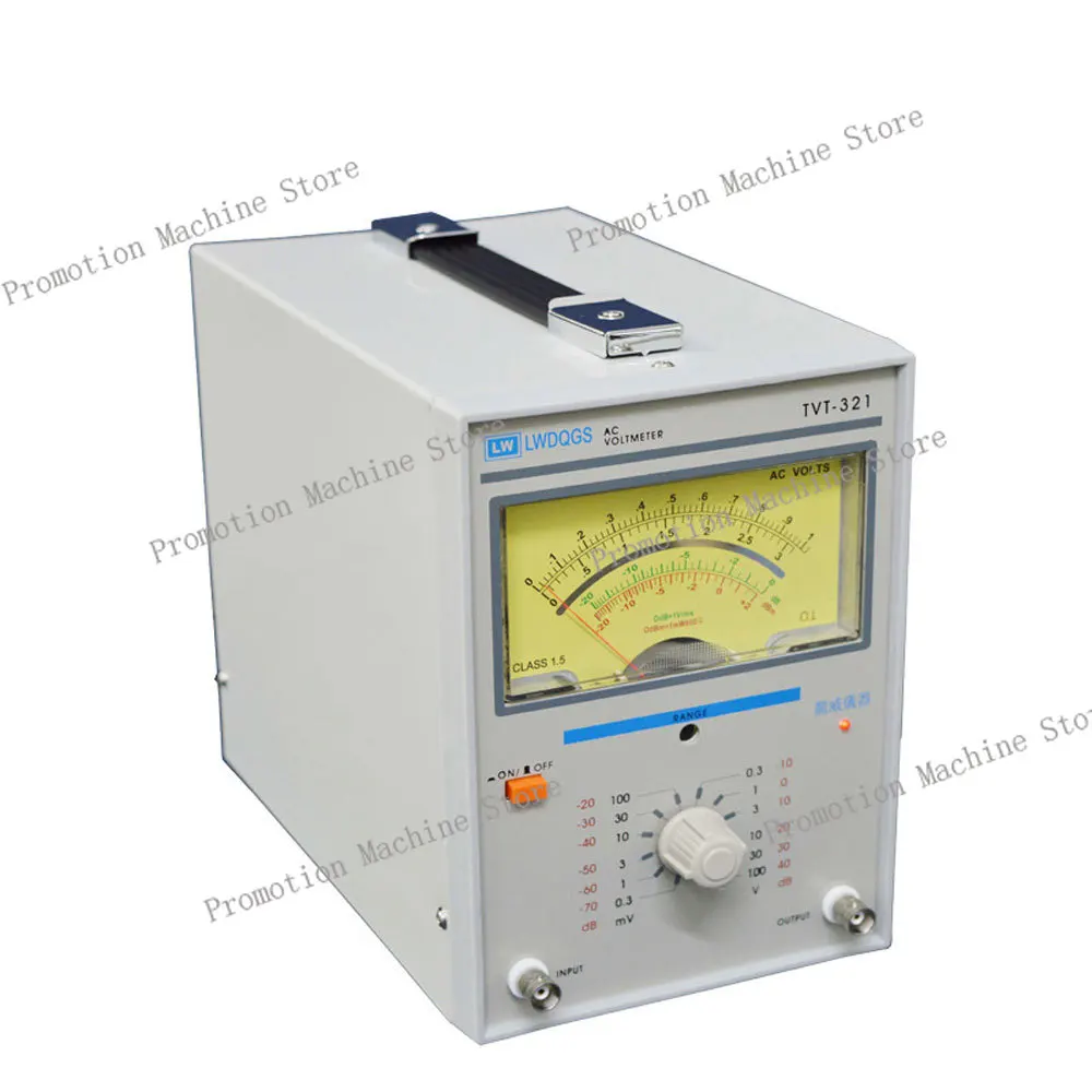 

Double Pointer Display High Precision AC Millivoltmeter Voltage Measuring Instruments Measure Frequency 5Hz ～500KHz : ± 3%