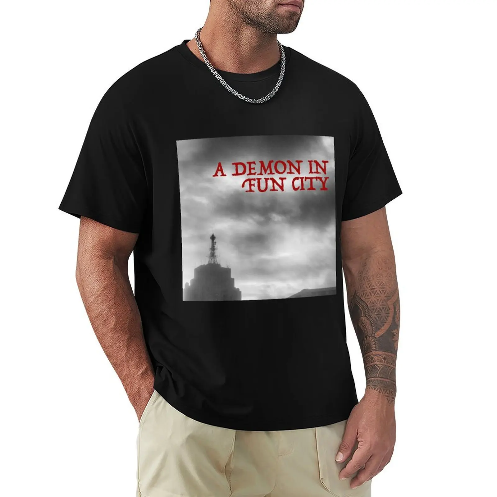 

A Demon In Fun City T-Shirt graphic shirts valentines boutique clothes mens graphic t-shirts