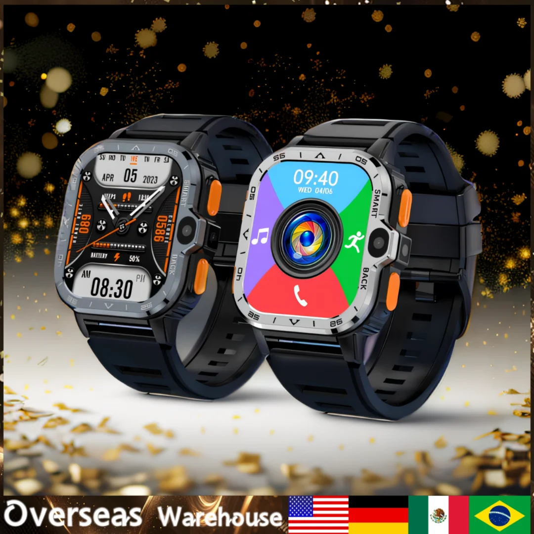 

PGD SmartWatch 4G LTE GPS Wifi SIM Card NFC Dual Camera Rugged 16/64G ROM Storage Android Smart Watch Men Google Play Heart Rate