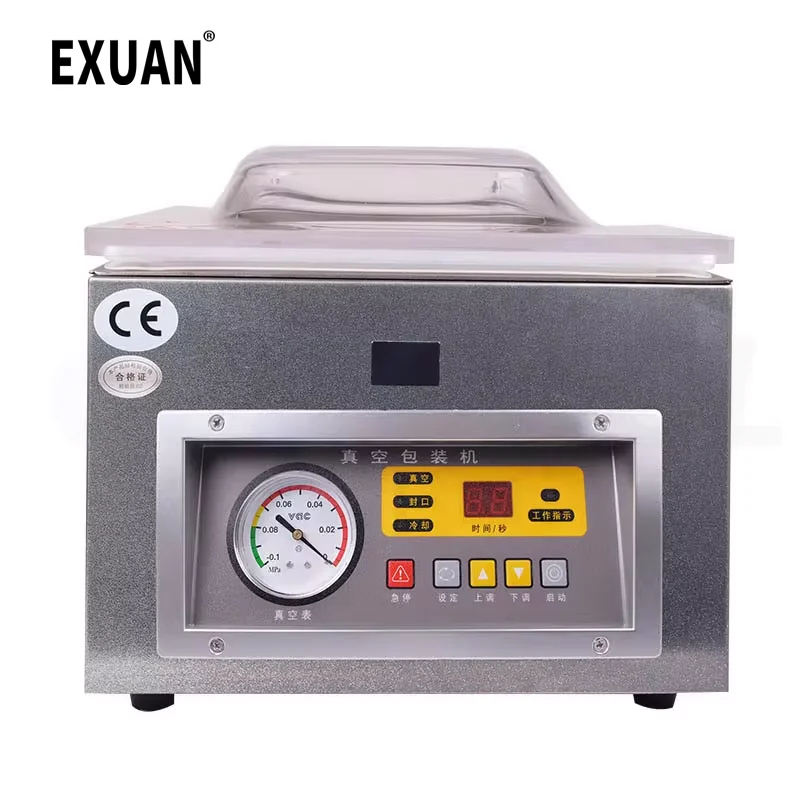 

Food Vacuum Packing Machine Commercial Chamber Vacuum Sealer 220 / 110V Kitchen Meat Bag Packaging Food Saver Sealing Machine