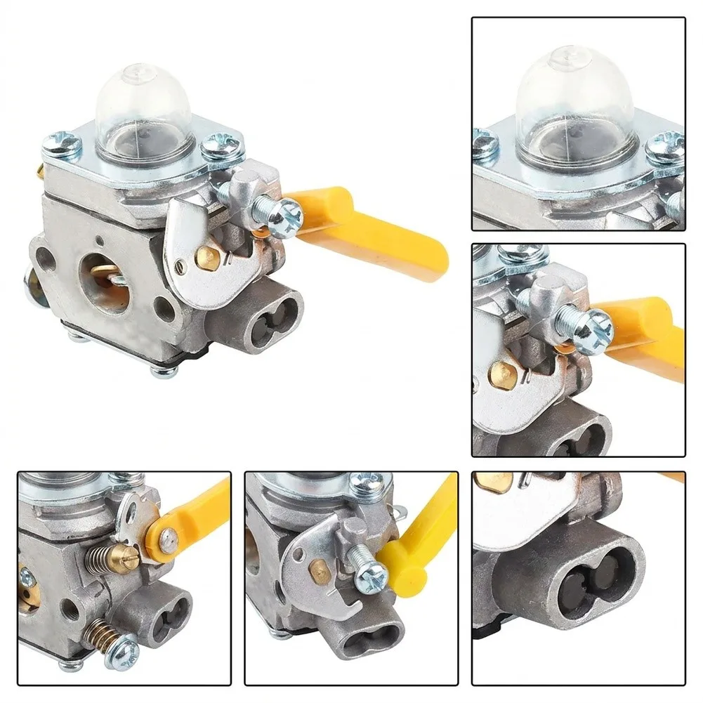 Engine Fuel Mixer 25cc Carburetor For Garden Tool Maintenance Robust Metal Construction For Craftsman 25cc Tools