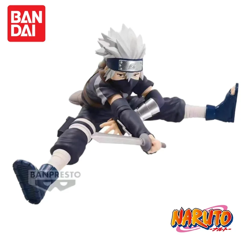 

In Stock Original Bandai Banpresto Naruto Shippuden Vibration Stars Teenager Hatake Kakashi Prizes Garage Kit Model Static