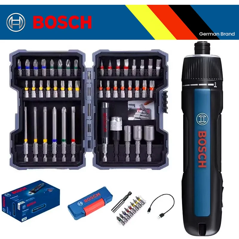Bosch GO3 Professional Cordless Electric Screwdriver 3.6V Rechargeable Mini Hand Drill Screw Driver Multi-Function Power Tools