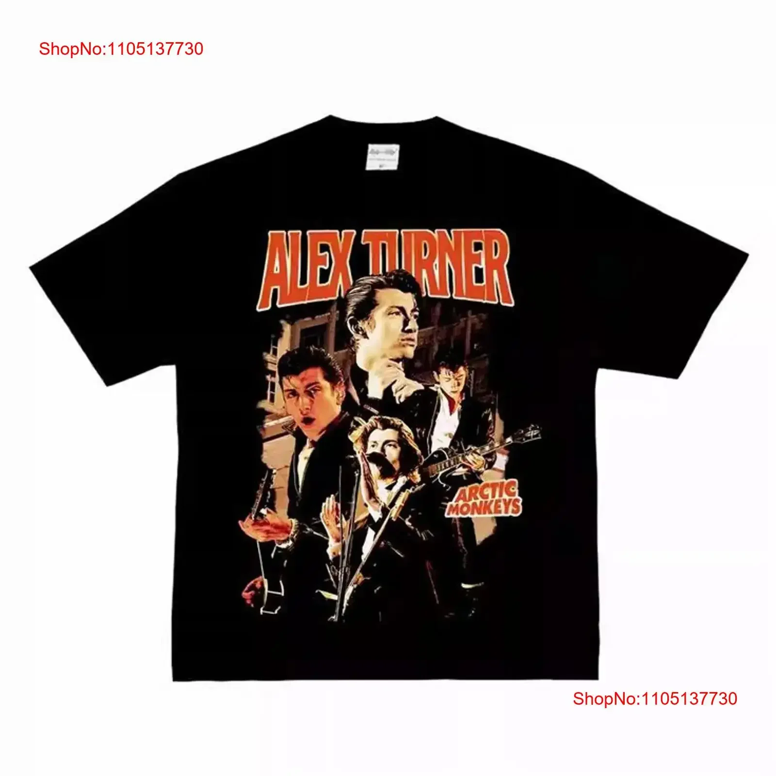 

2025 ALEX TURNER Arctic Monkeys Frontman Street American T Shirt LT518 vintage Washed Stylish designer clothes Unisex Soft