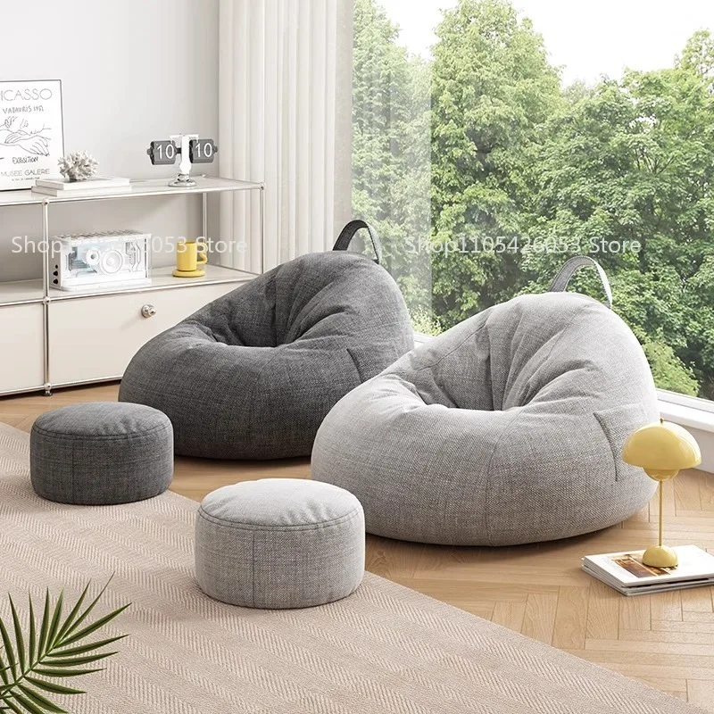 Lazy Sofa, Bean Bag, Tatami, Household, Bedroom, Living Room, Reclining, Small Simple, Chair Apartment, Sitting Pier image 4