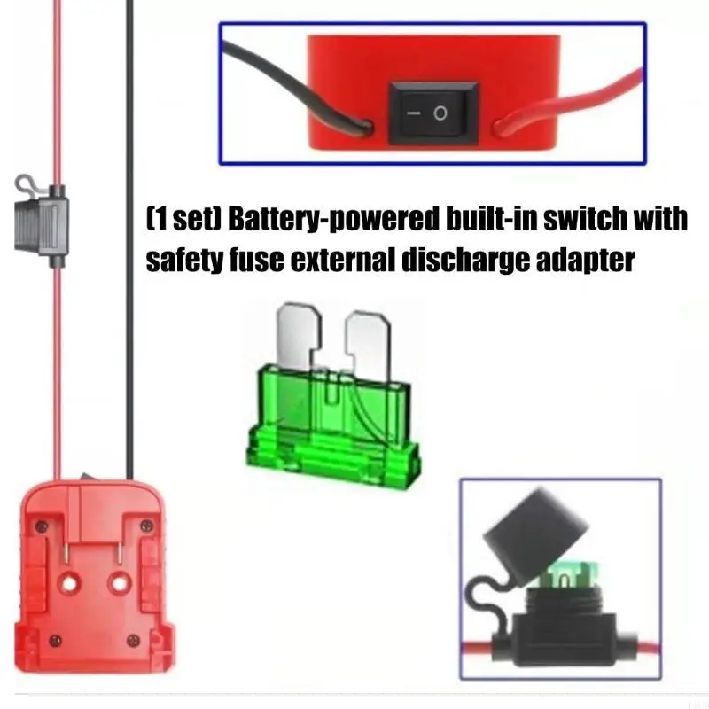 2025 وصلة إخراج طاقة جديدة قابلة للتعديل للمعدات التي تعمل بالبطارية مع مزيج الأمان #2