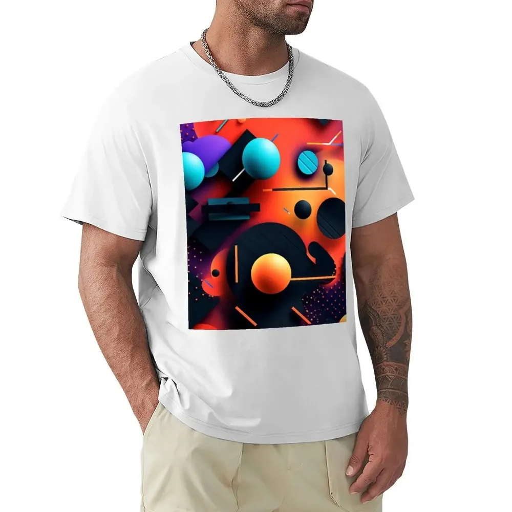 Modern Abstractions - Discover Mesmerizing Patterns 3D  T-shirt