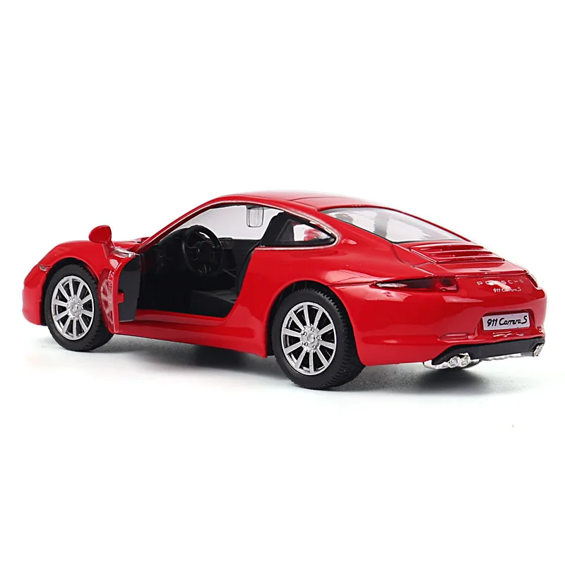 1:36 Porsche 911 Carrera S voiture de sport haute simulation tirer voiture modèle voitures en alliage métallique jouet voitures pour enfant cadeaux Collection