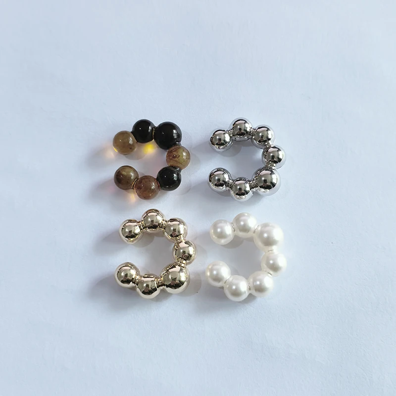 Punk Vintage 3Pcs C Shaped Clip Earrings for Women Image 11
