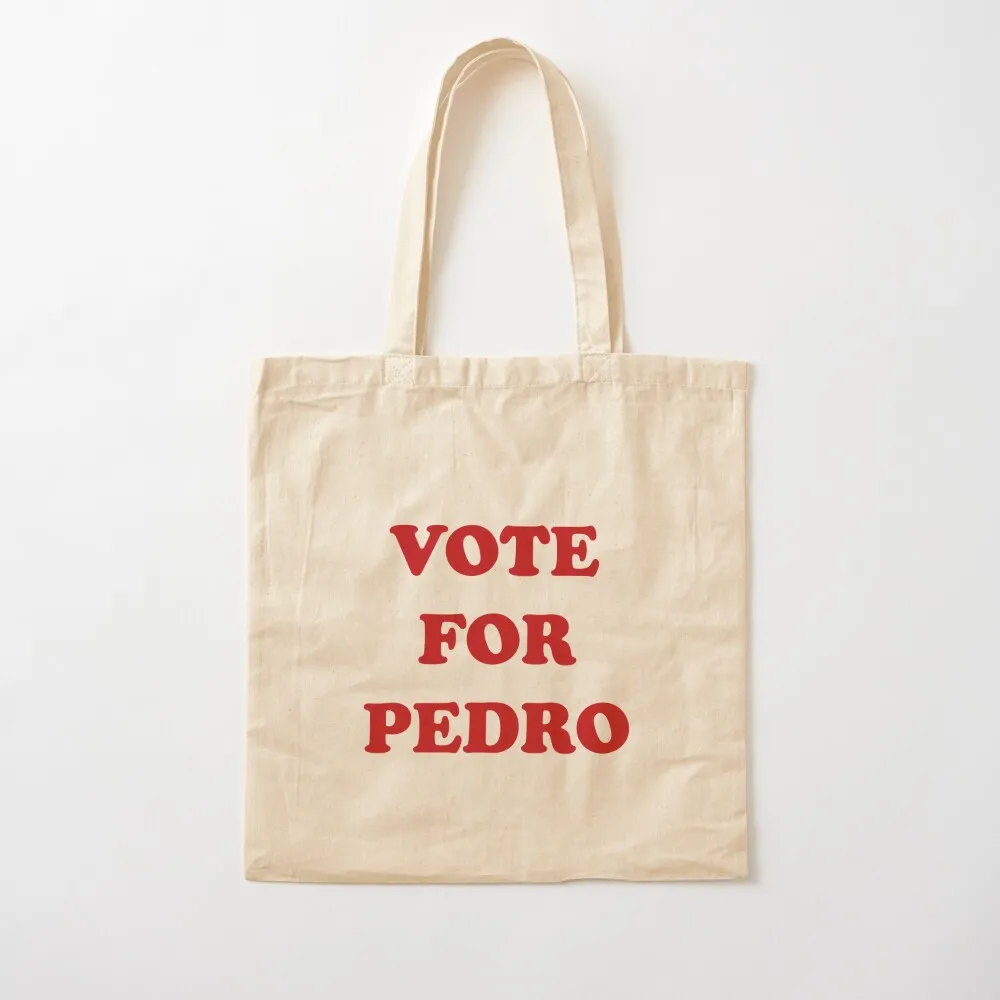 Vote For Pedro Tote Bag tote bag Handbags women foldable reusable bag