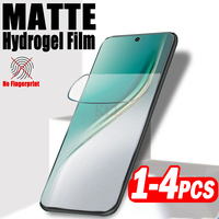 1-4pcs Matte Full Cover Hydrogel Film for Tecno Camon 40 Premier Screen Protector for Camon 30 Pro 20 19 Neo Film not glass