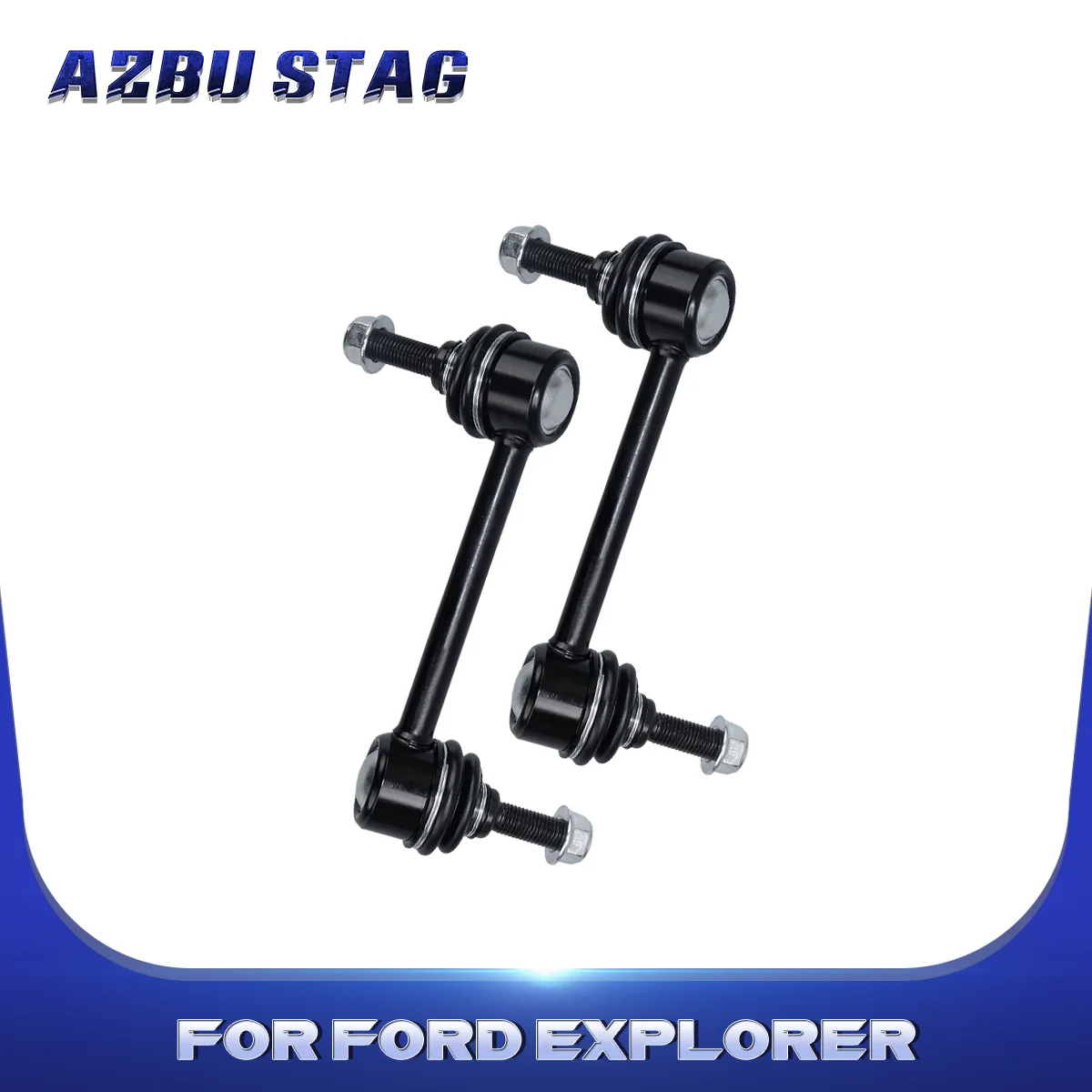 AzbuStag 2Pcs Rear Stabilize Bar End Link for FORD EXPLORER FLEX TAURUS LINCOLN MKX MKT 2010 2011 2012 2013 2014 2015 2016-2018