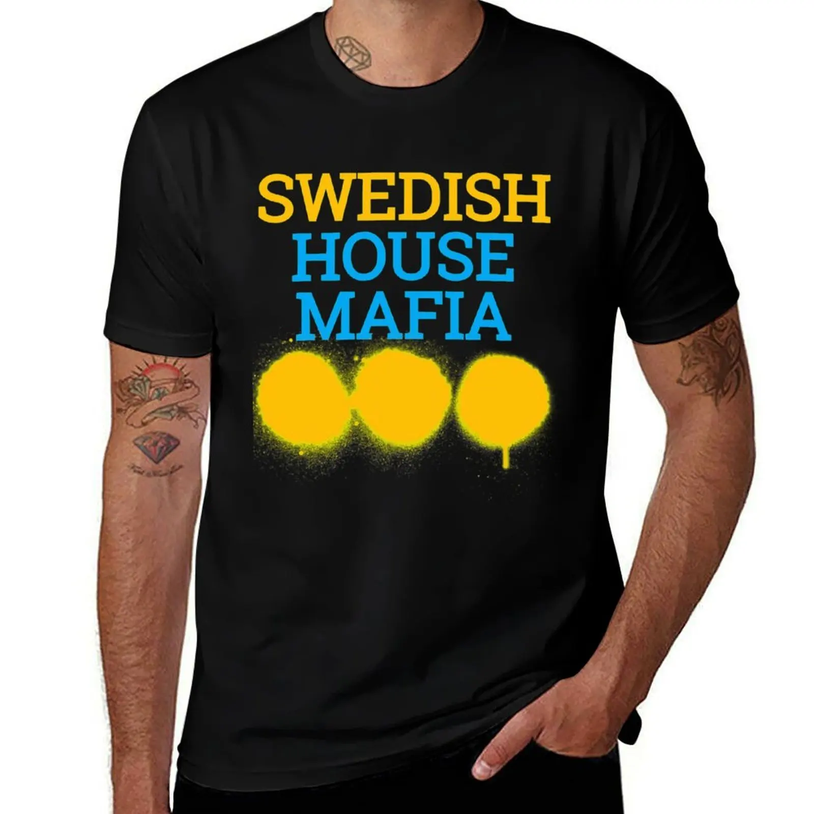 

Swedish House Mafia Gift T-Shirt man t shirts high quality luxury brand cotton t shirt man man t shirt cotton T-Shirt