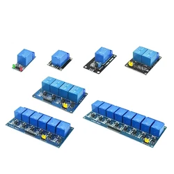 1pcs 5v 1 2 4 6 channel relay module with optocoupler Relay Output 1 2 4 6 8 way relay module for arduino In stock