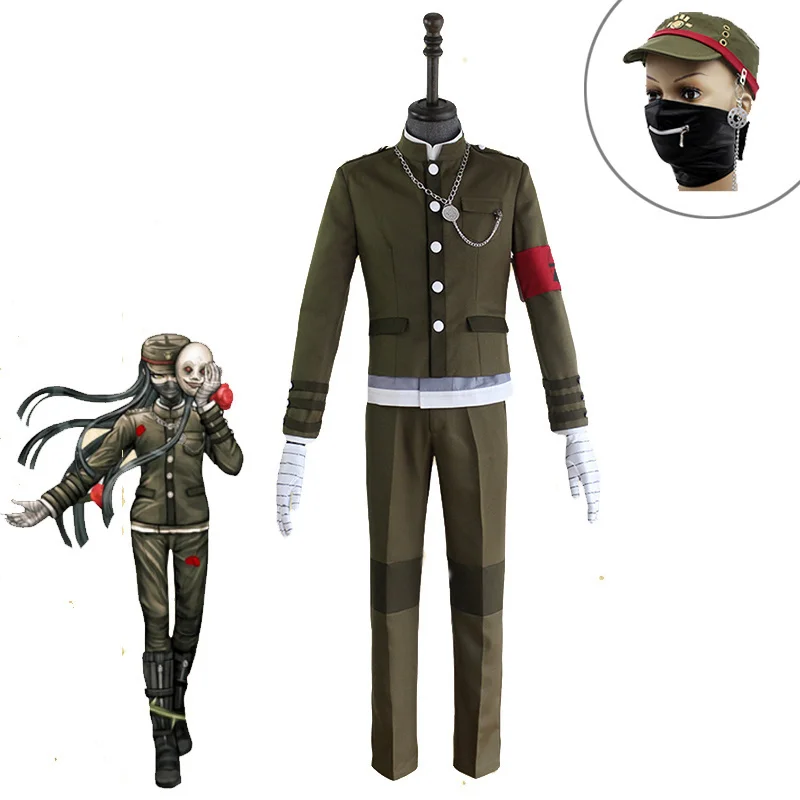 

Japanese Game Danganronpa V3: Killing Harmony Korekiyo Shinguji Cosplay Costume Unisex Halloween Carnival Uniforms Custom Made