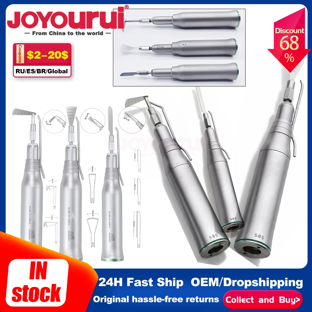 Dental Oral Surgery Dental Surgical Saw Handpiece for Implantology Dental Reciprocating Saw Blade Bone Cutting Handpiece