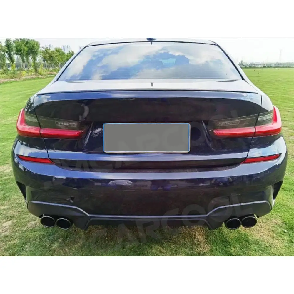 

JMCARCOOL Rear Exhaust Tips For BMW G20 G28 M Sport 2019 -2021 Car Inlet Double-Barrel Stainless Steel Accessories