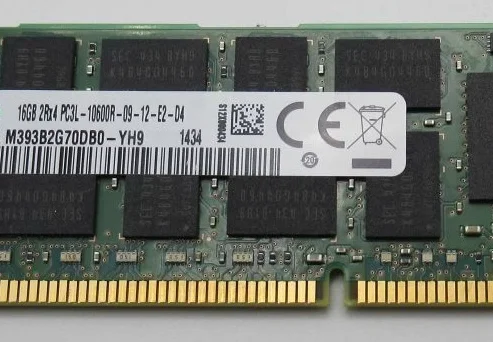 Für 16G 2RX4 PC3L-10600R ECC REG M393B2G70DB0-YH9 Server-RAM 16 GB