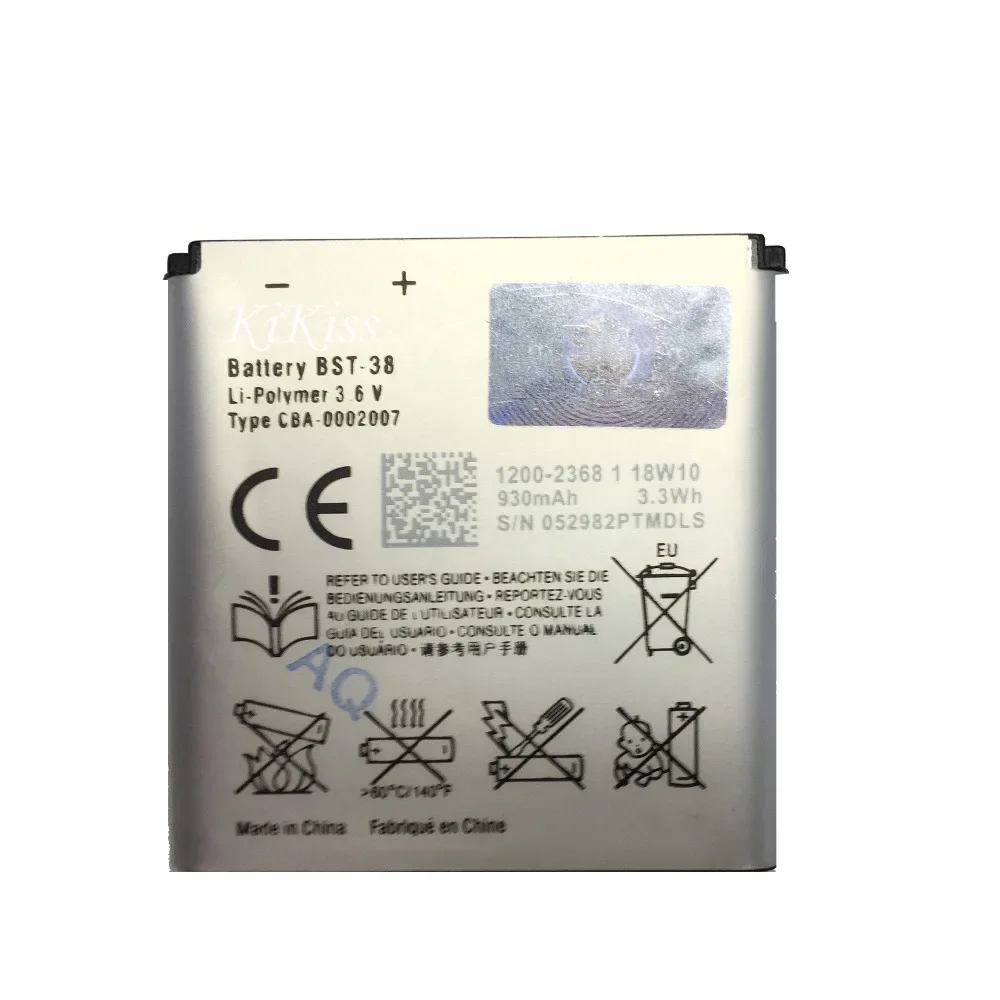 Bateria BST-38 930mAh Mobile Phone Batteries For Sony Ericsson W995 C510 C902 C905 K770I K850 W580I R306 W980 Z770i K770 Battery