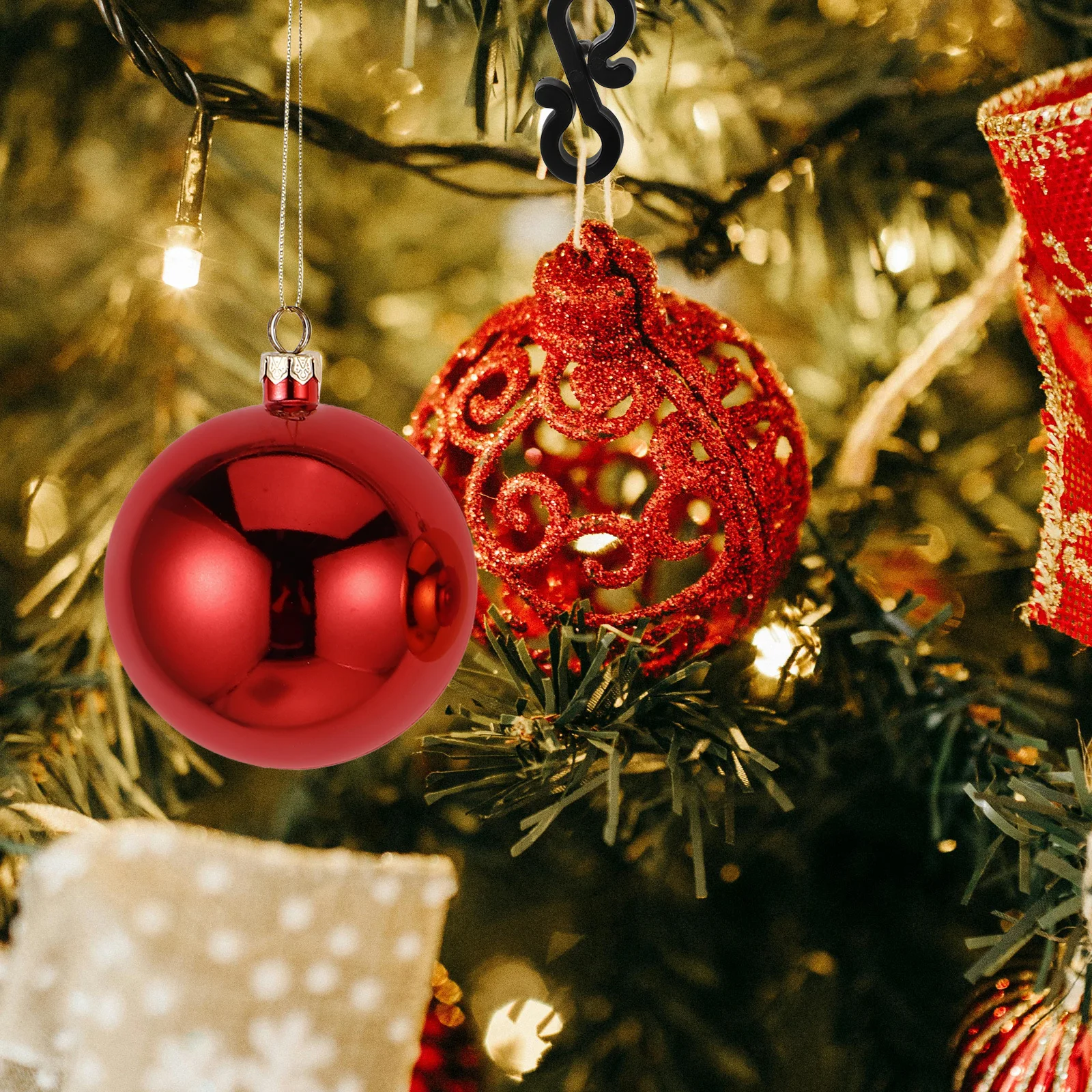 

4pcs Christmas Balls Decorations Sublimation Photo Baubles Transparent Plastic naments Holiday Wedding Party Tree Pendant DIY