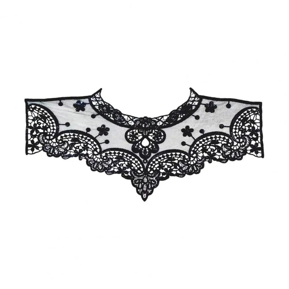 Unique Embroidered Collar Design Embroidered Lace Collar Trim for Diy Sewing Supplies Women's Hollow for Wedding for Clothing