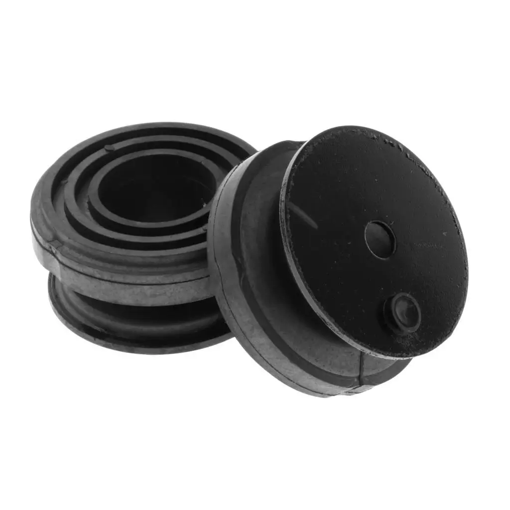 Round Rubber Feet Bumpers for Generator Eu2000i Heavy Duty Nonmarking Black 4 Pack Replacement