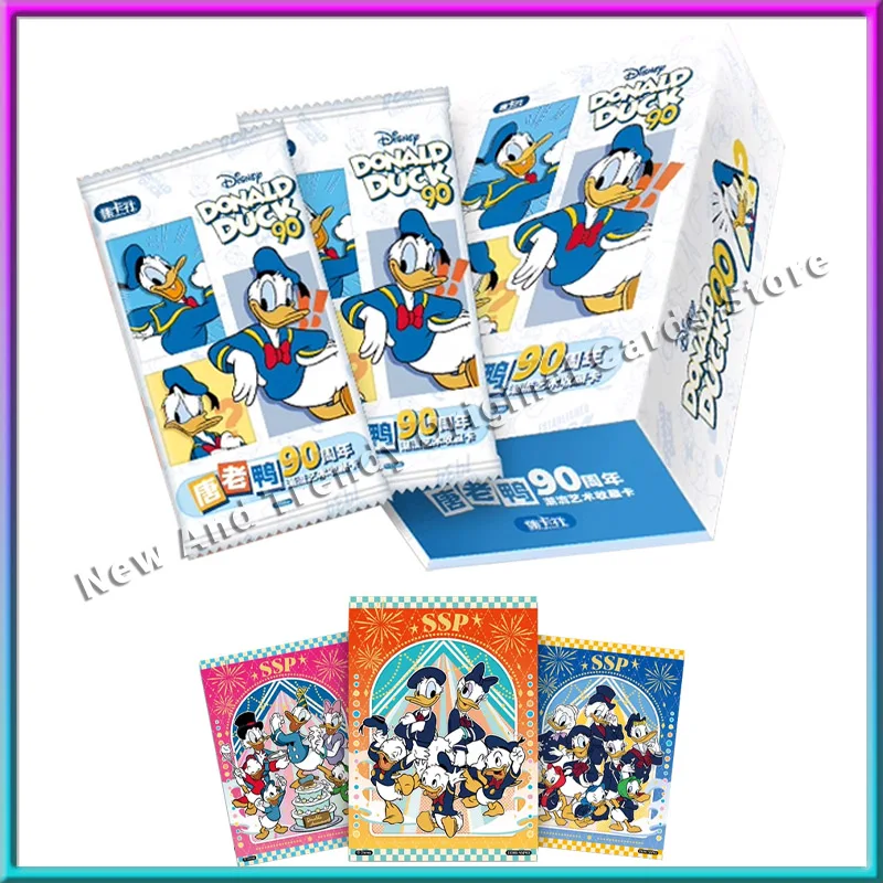 

Limited Sale Original TCG Card. Fun Disney Donald Duck's 90th Anniversary Collection Card Blind Box Holiday Gifts